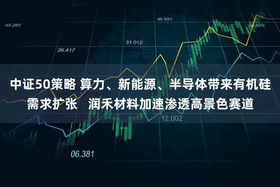 中证50策略 算力、新能源、半导体带来有机硅需求扩张   润禾材料加速渗透高景色赛道